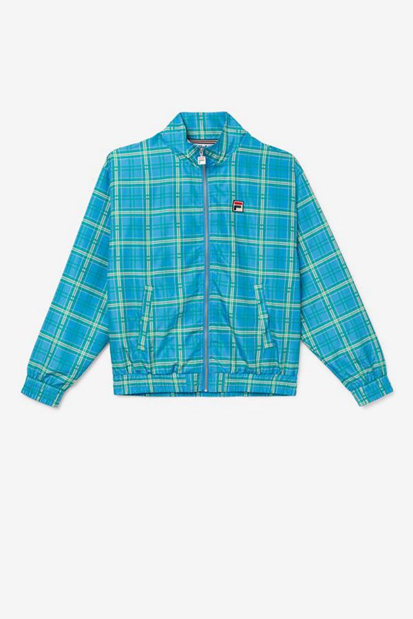 Jaquetas Fila Homem Cinzentas Azuis - Fila Livingston Track Portugal Lisboa,WQUI-46890